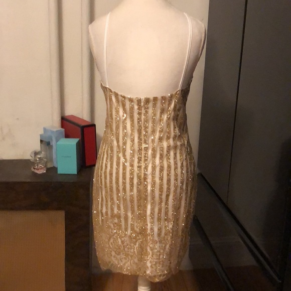 Gold glitter dress - Picture 4 of 4
